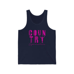 Country Gymnastics Adult Jersey Tank