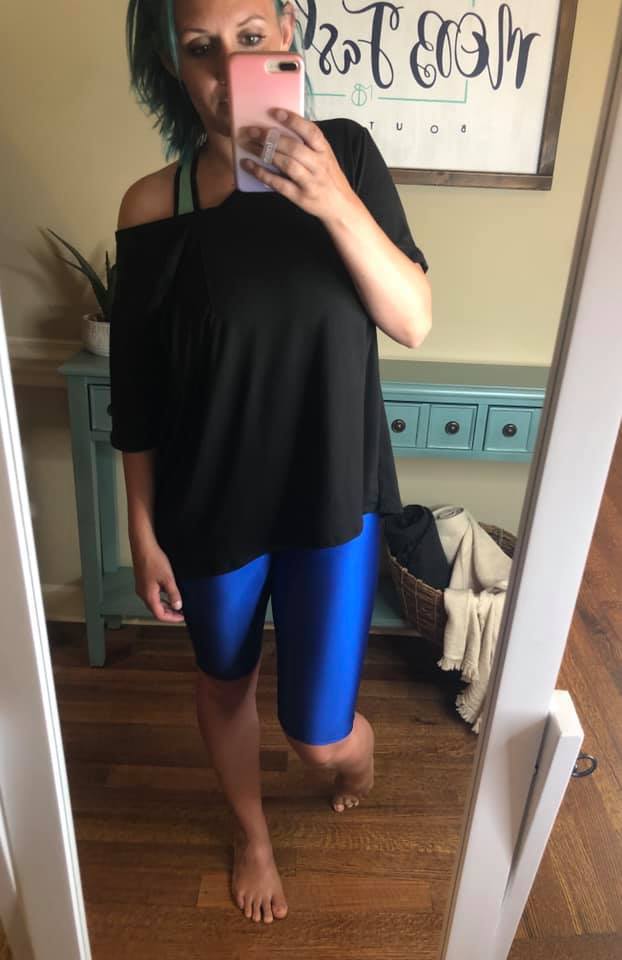 Bermuda Leggings | Royal Blue