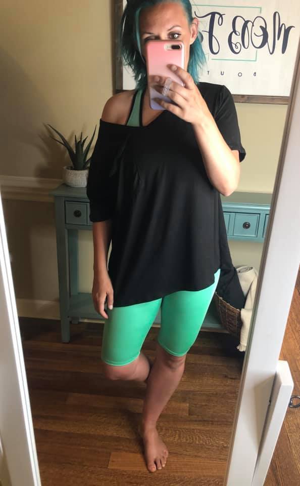Bermuda Leggings | Mint