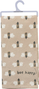 Bee Happy Dish Towel