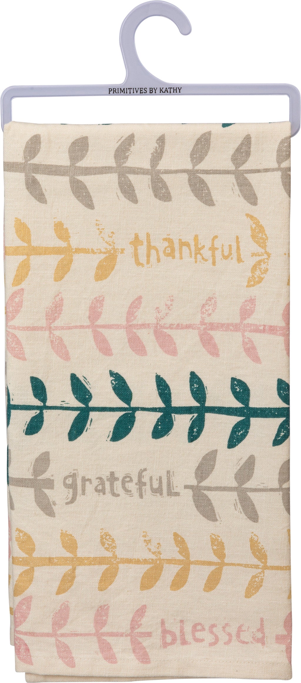 Thankful, Grateful, Blessed Dish Towel