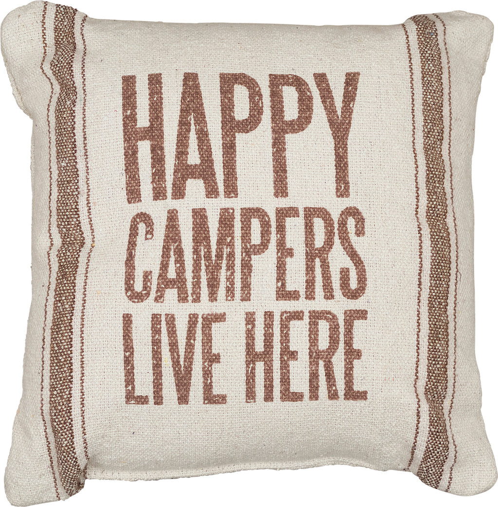Happy Campers Pillow