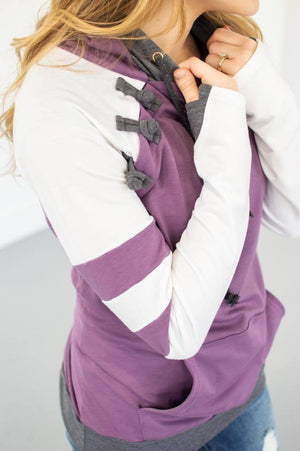 Violet Varsity Hoodie