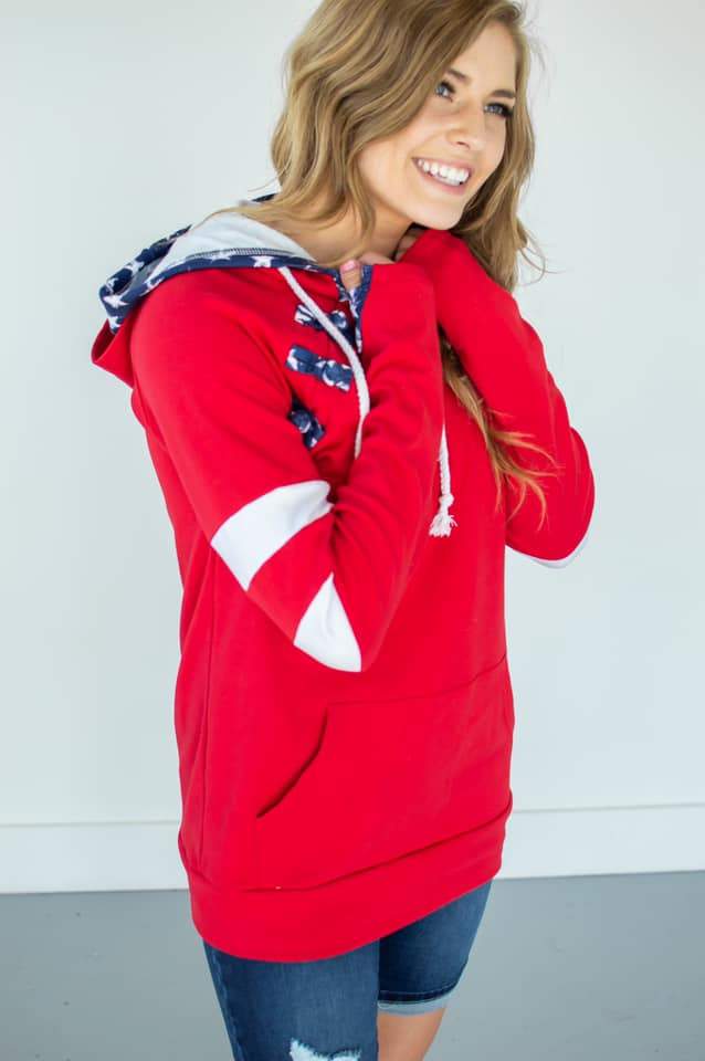Star Spangled Varsity Hoodie