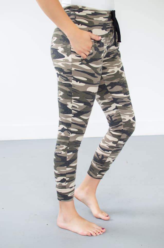 Camo Joggers