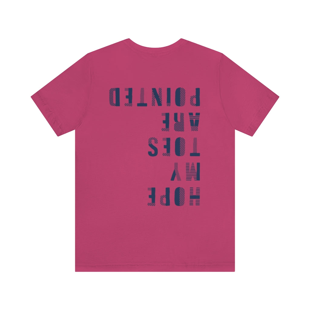 Country Gymnastics Adult Short Sleeve Tee with Back Design