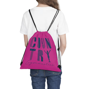 Country Gymnastics Outdoor Drawstring Bag