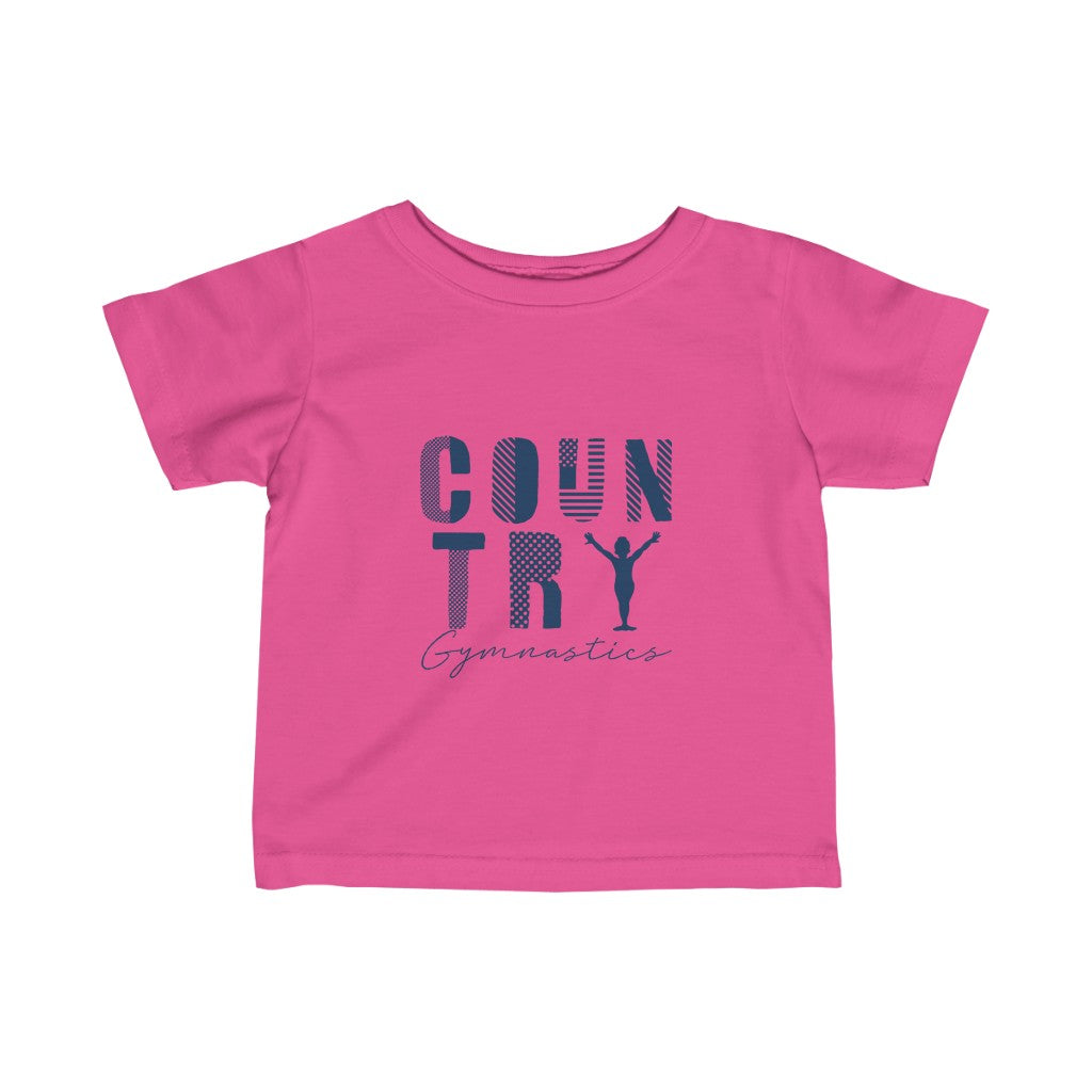 Country Gymnastics Infant Tee