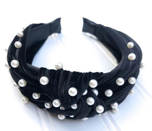 Pearl Knot Top Headband