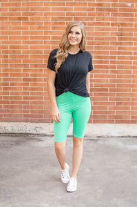 Bermuda Leggings | Mint