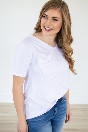 Slouchy Pocket Tee | Multiple Colors!