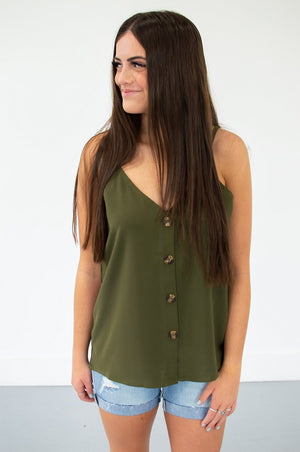 Button Down Tank | 13 Colors!