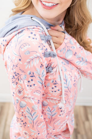 Spring Floral Hoodie