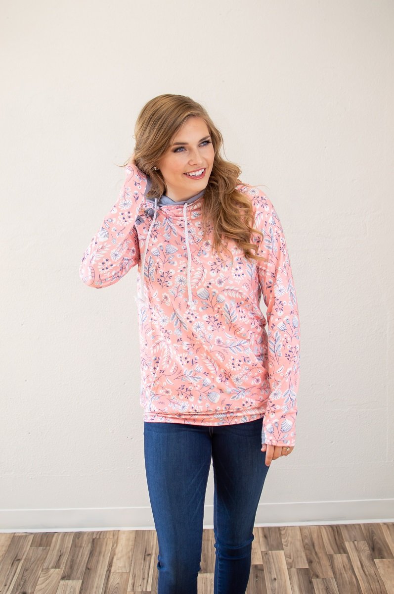 Spring Floral Hoodie