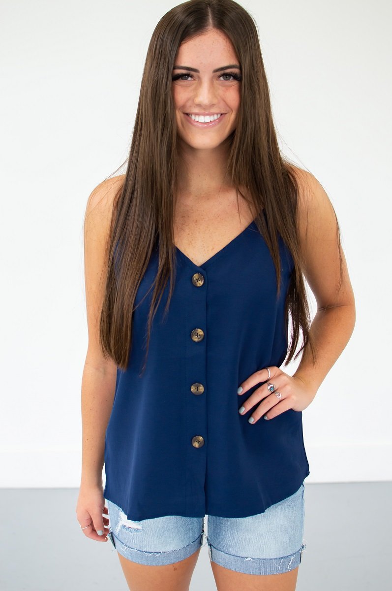 Button Down Tank | 13 Colors!