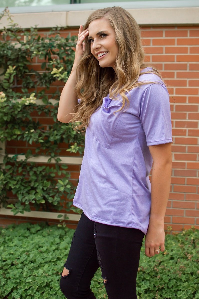 Slouchy Pocket Tee | Multiple Colors!