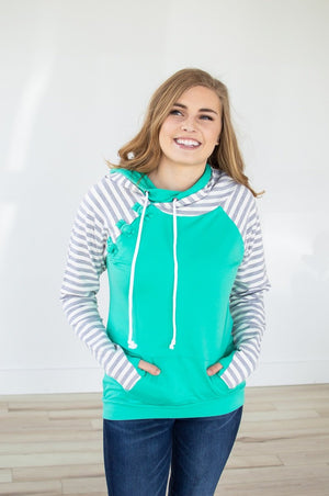 Mint for You Raglan Hoodie