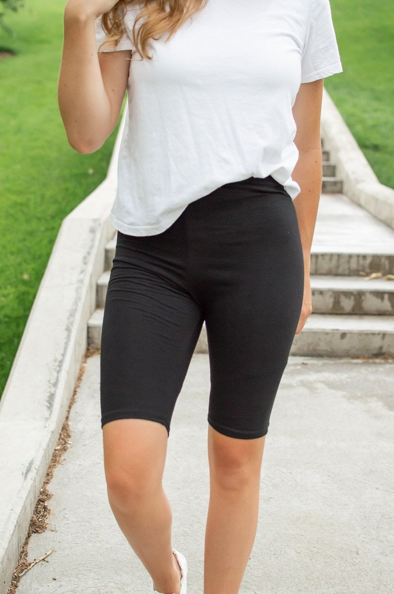 Bermuda Leggings | Black