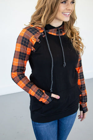 Retro Plaid Hoodie