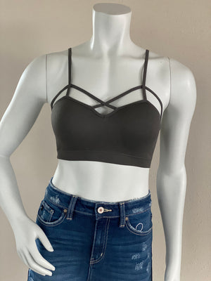 Seamless Criss Cross Bralette