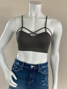 Seamless Criss Cross Bralette