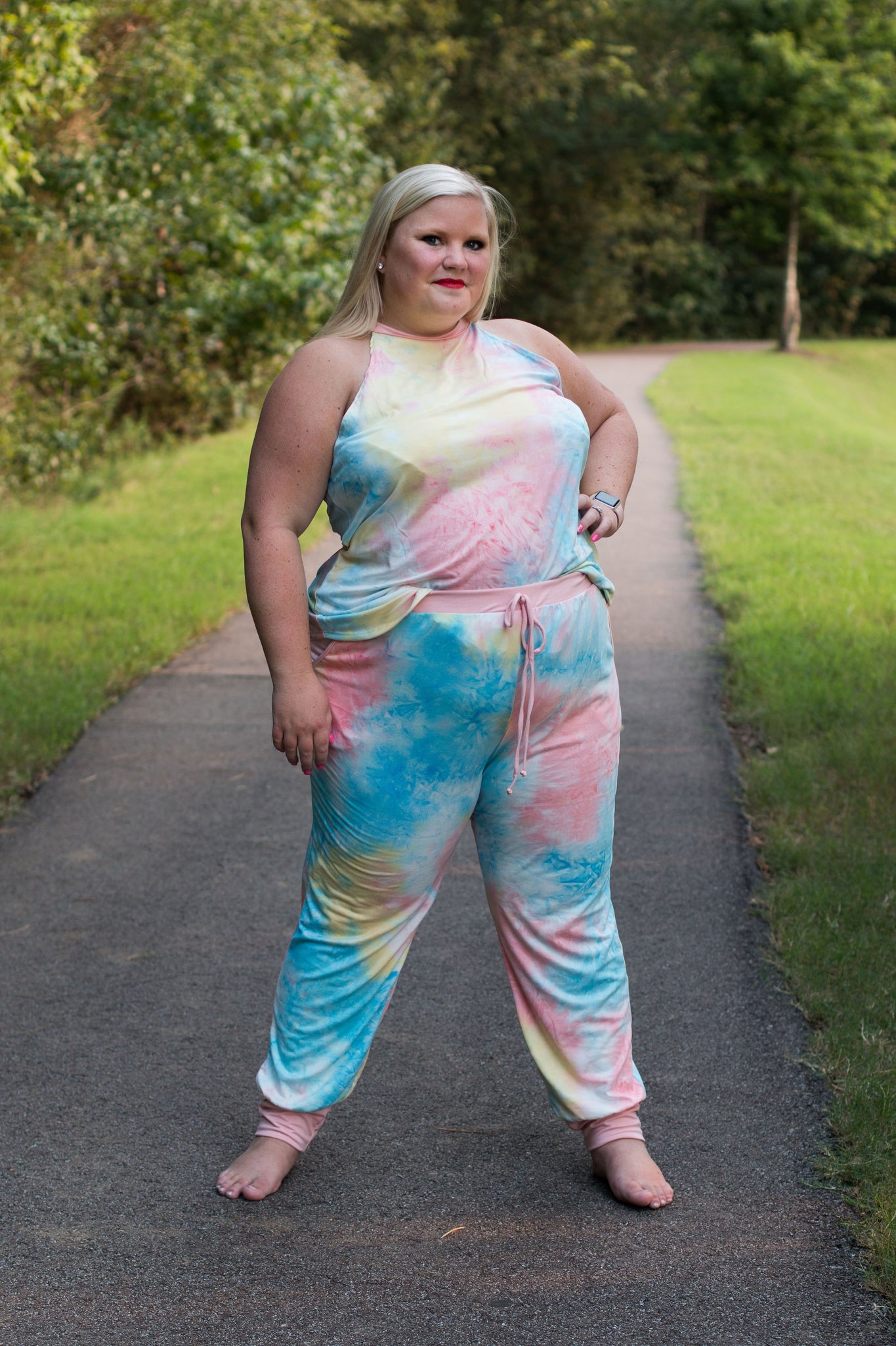 Rocker Tank | Seaside Tie Dye 🇺🇸