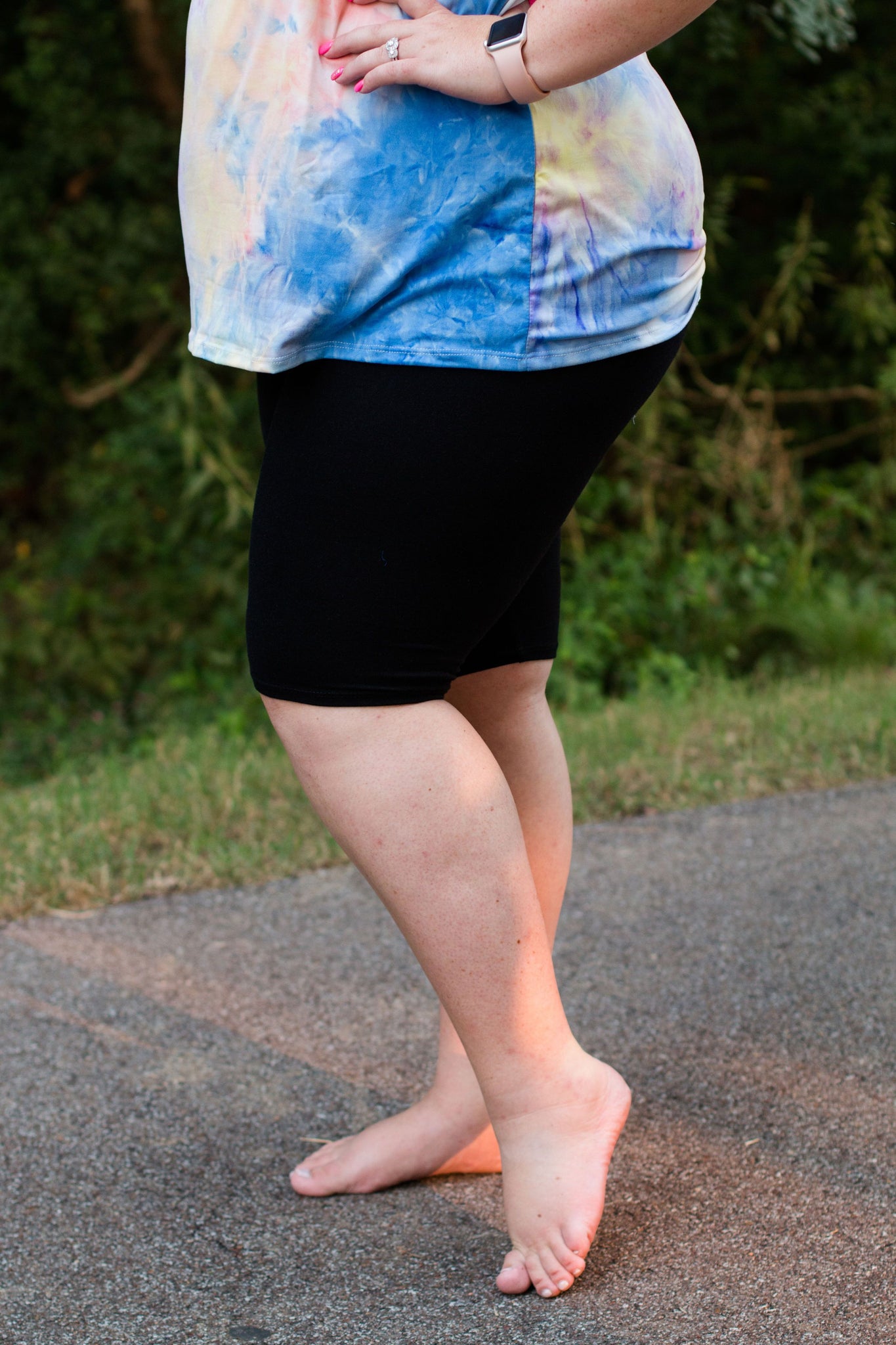 Bermuda Leggings | Black