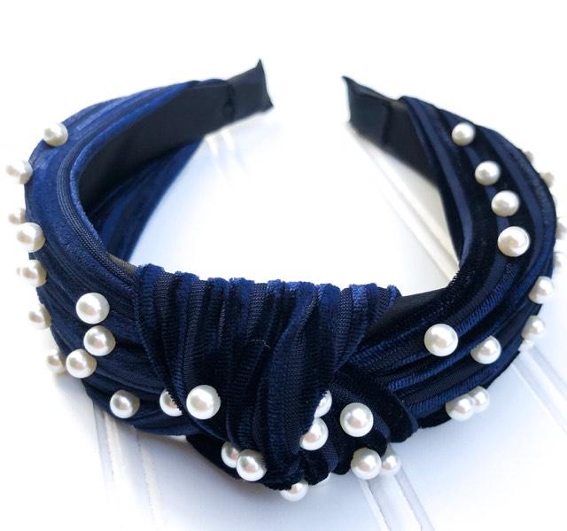Pearl Knot Top Headband