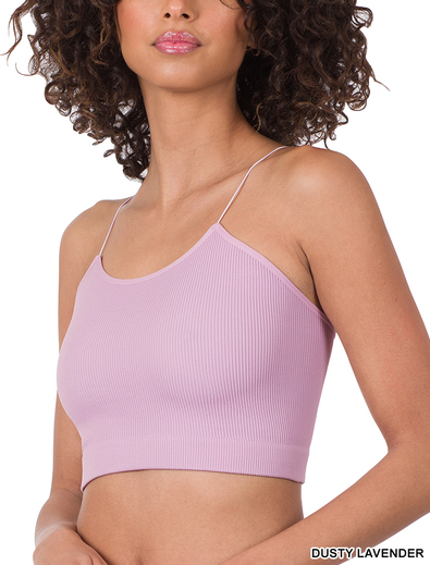 Amy Ribbed Seamless Brami