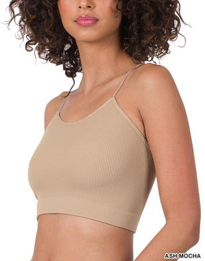 Amy Ribbed Seamless Brami