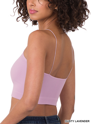 Amy Ribbed Seamless Brami