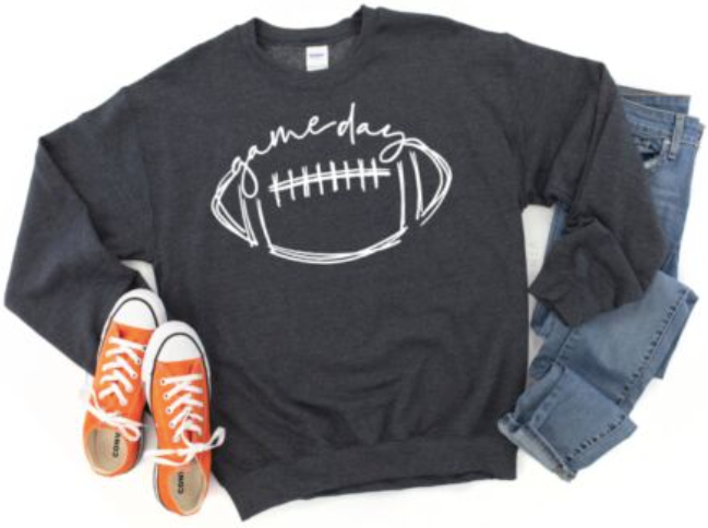 Game Day Crew Neck Sweatshirt Pre Order