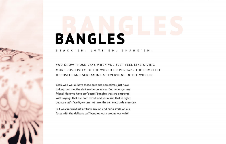 Quote Bangles (Multiple Designs)