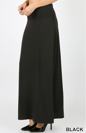 Rayon Maxi Skirt