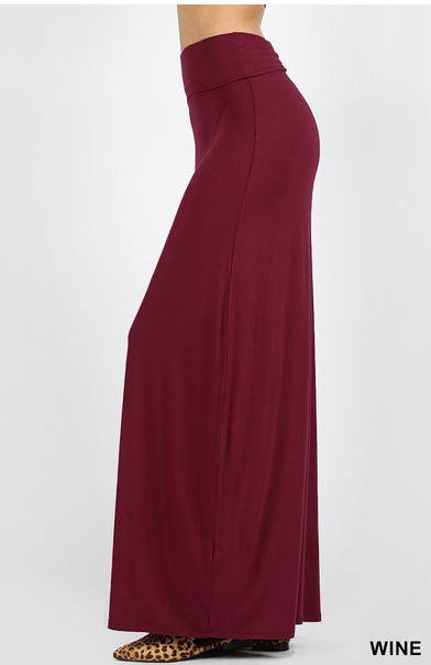 Rayon Maxi Skirt
