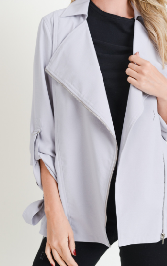 Melinda Drape Collar Jacket