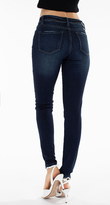 Madison Lightly Distressed KanCan Skinny