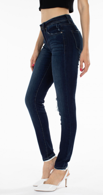 Madison Lightly Distressed KanCan Skinny