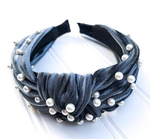 Pearl Knot Top Headband