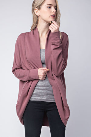 Fiona French Terry Cardigan