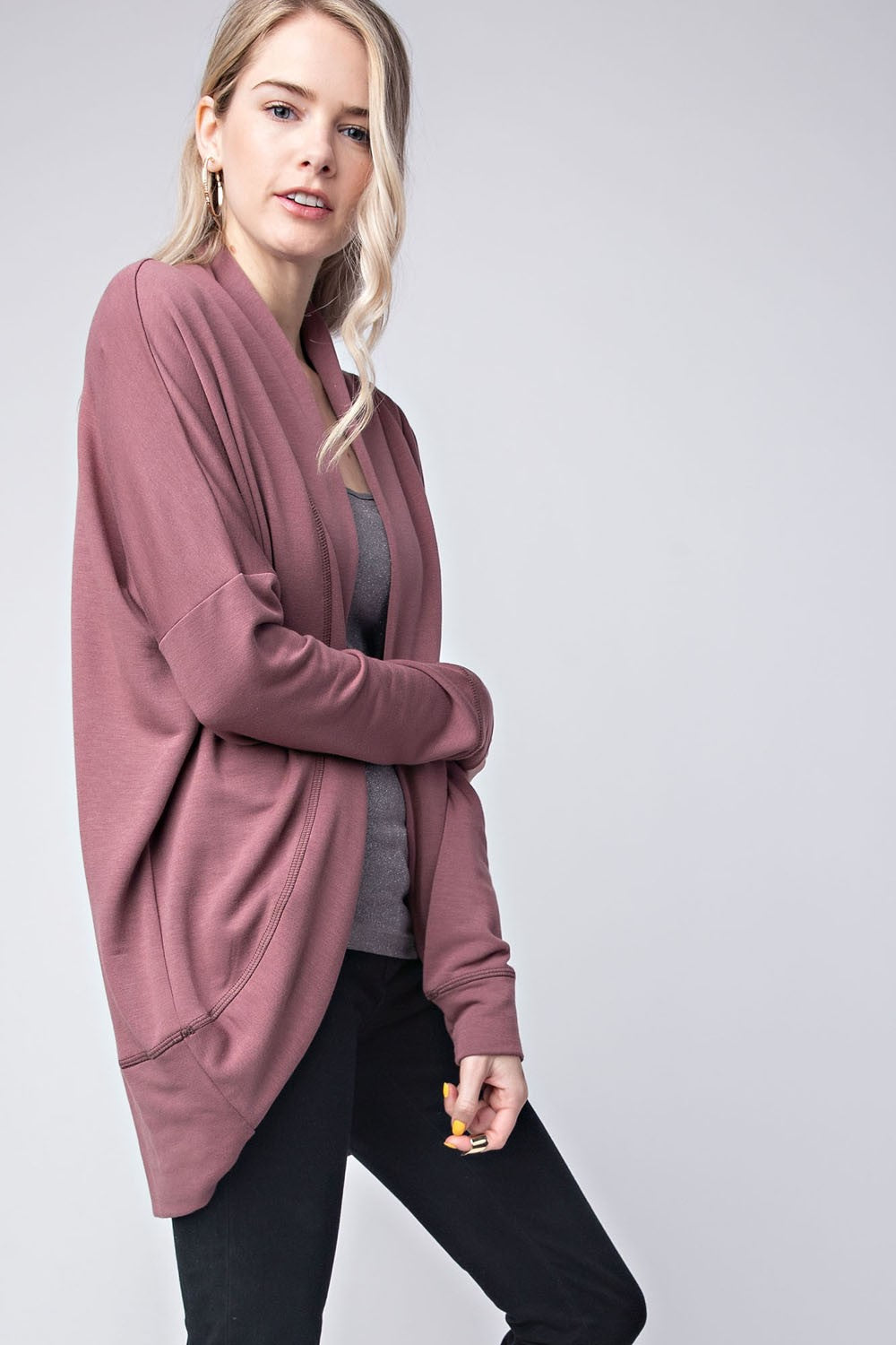 Fiona French Terry Cardigan