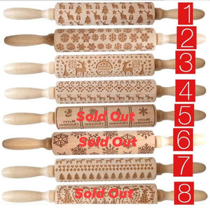 Holiday Rolling Pin