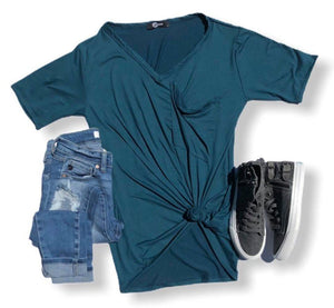 Slouchy Pocket Tee | Multiple Colors!