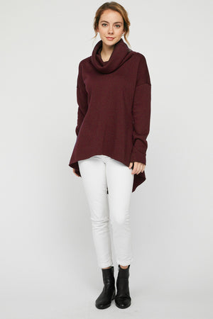 Warm and Cozy Cowl Neck
